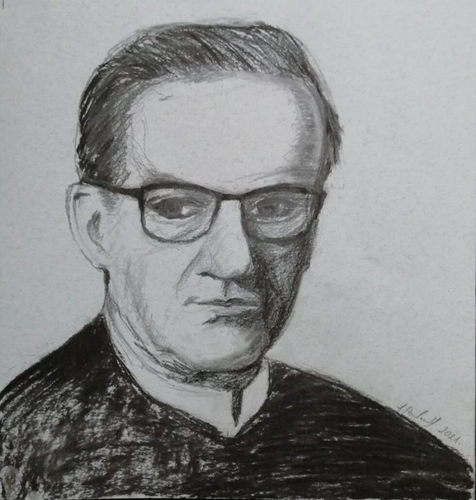Rad: Portret muškarca sa naočarima