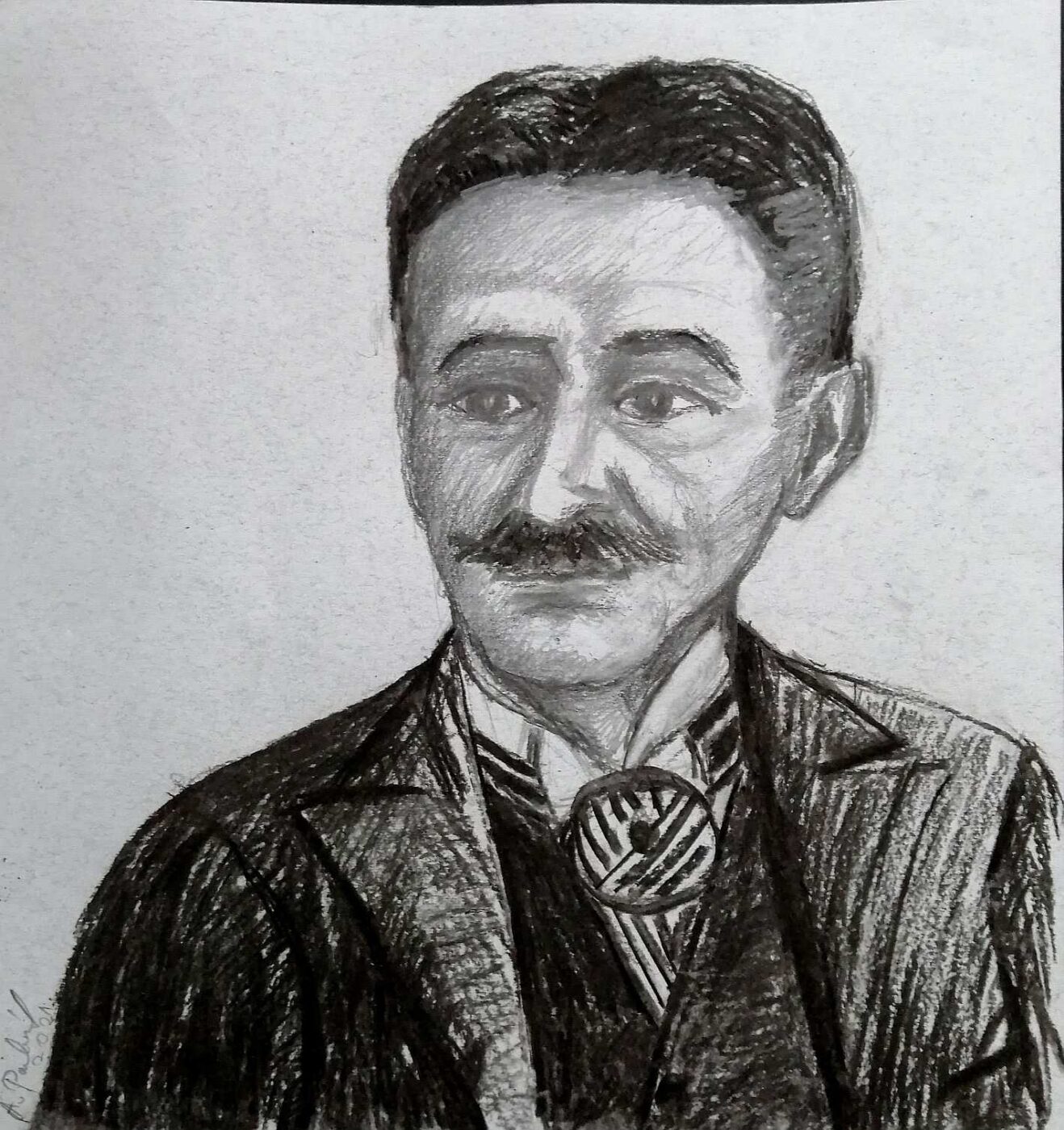 Portret sa brkovima - Aleksandra Pavlovic