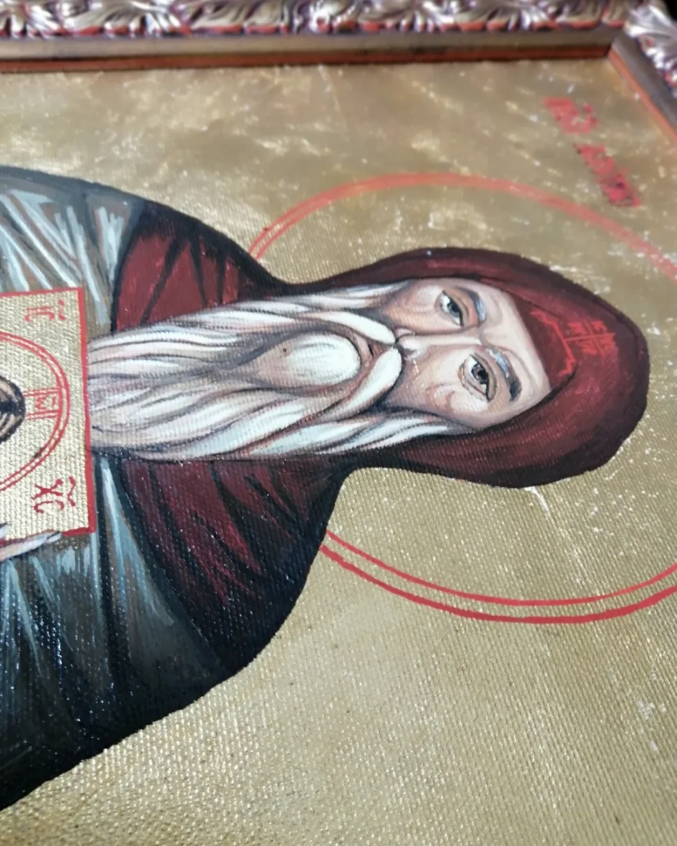 Rad: Detalj ikonopisa